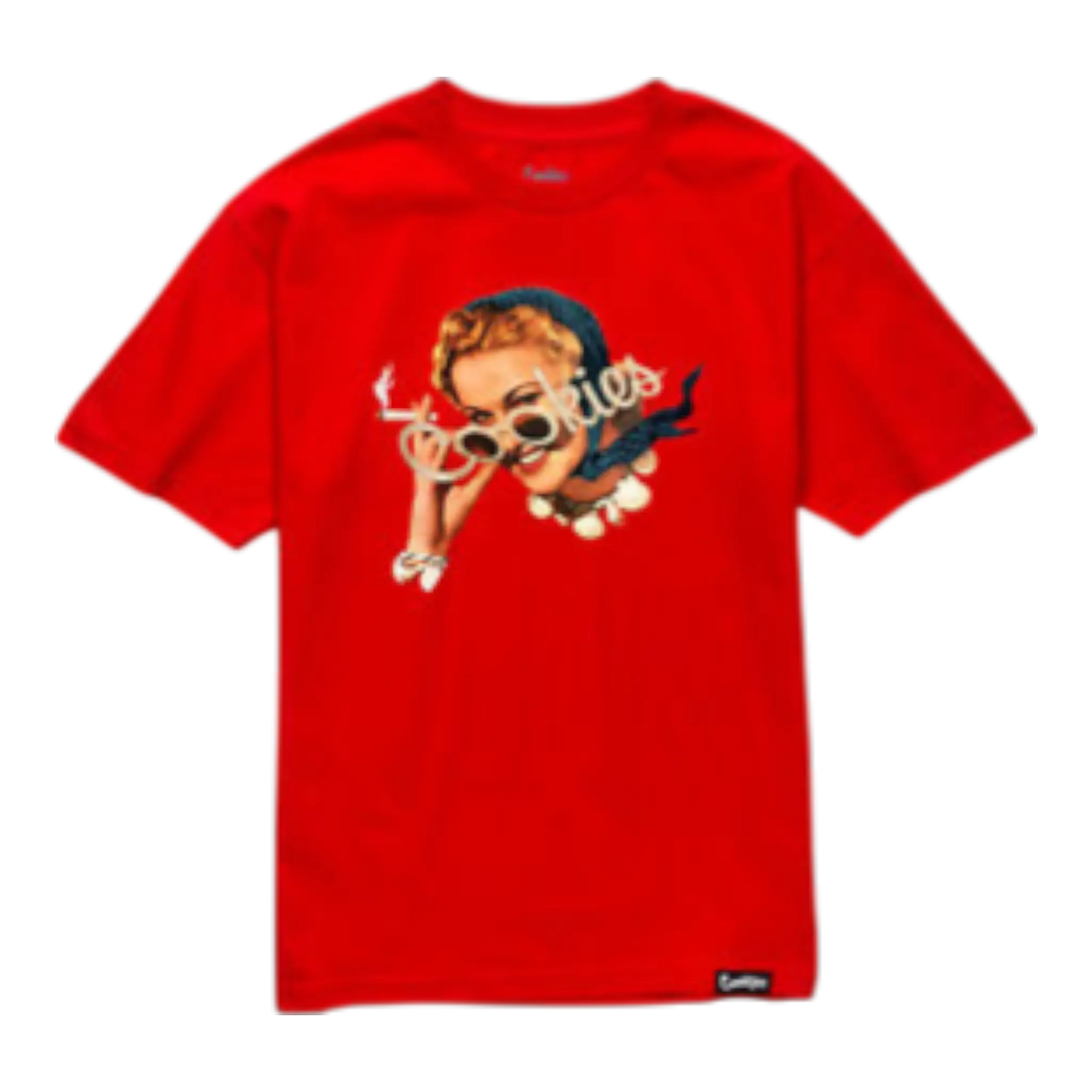 Cookies Classic Logo T-Shirt Men Red