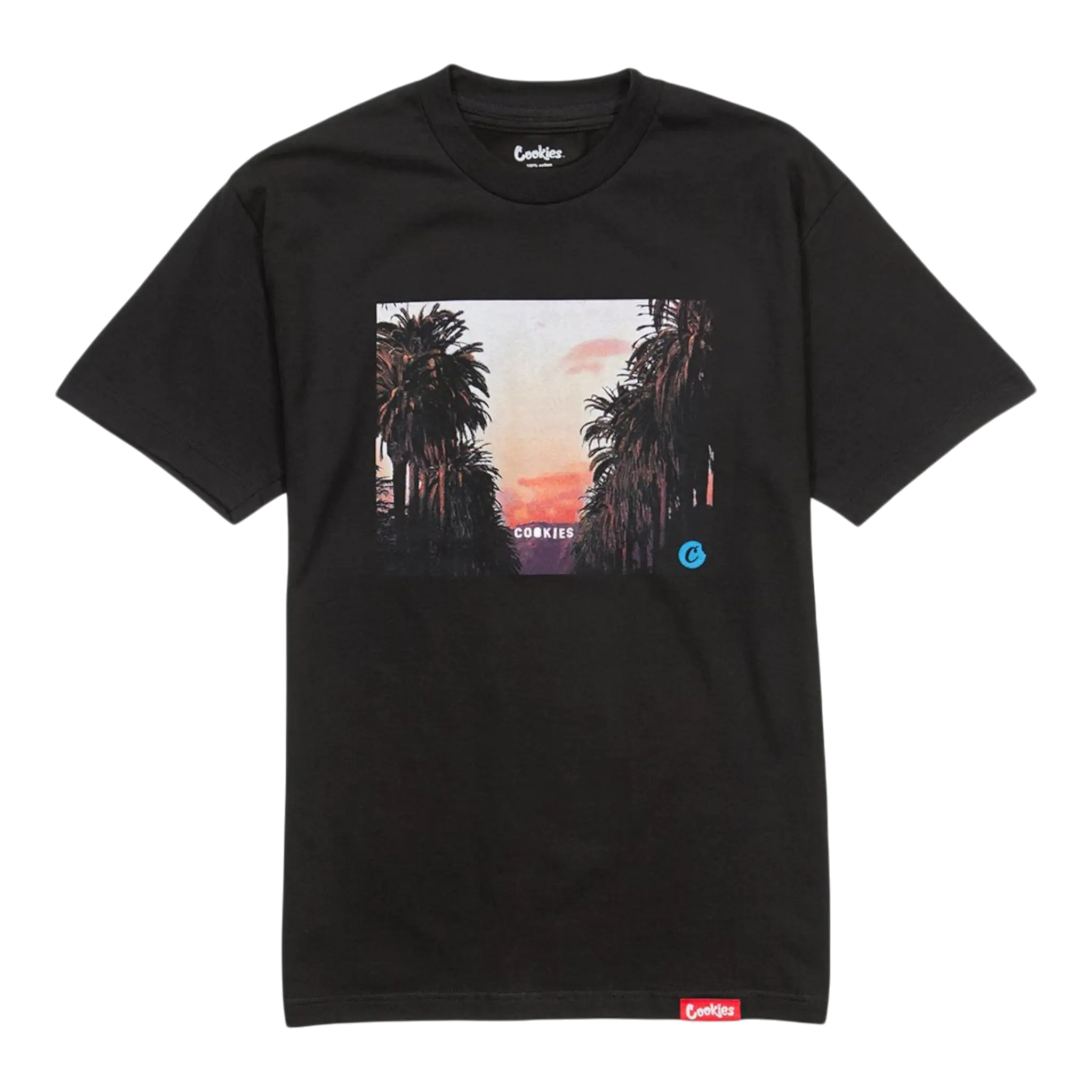 Cookies Bubble Logo T-Shirt Men Black