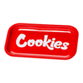 Cookies Medium Metal Rolling Tray Unisex Red