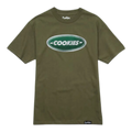 Cookies Classic Logo T-Shirt Men Olive