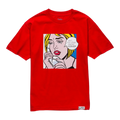 Cookies Script Logo T-Shirt Men Red