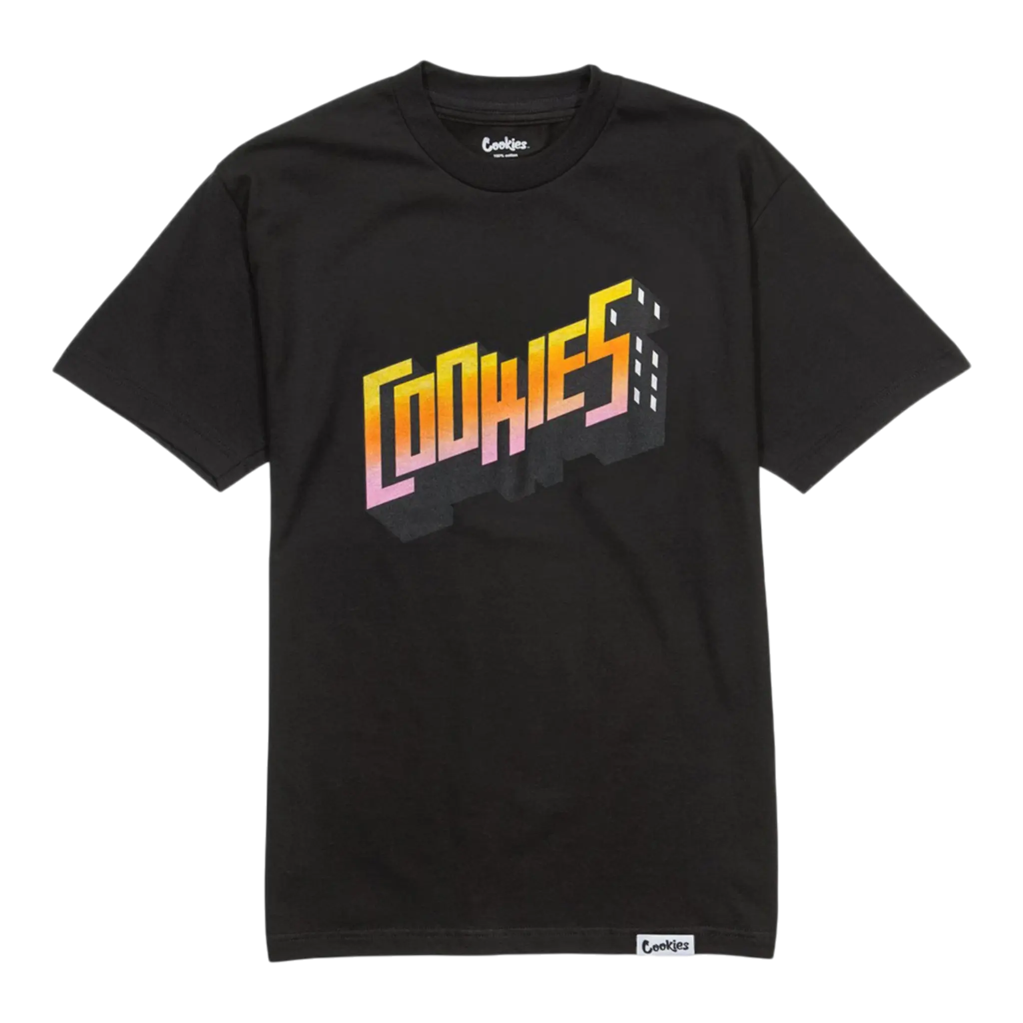 Cookies Collegiate Logo T-Shirt Men Black