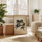 WONDERWALL 'L’Atelier Fun Collection' Zen Frog in Stillness