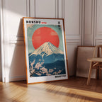 WONDERWALL ‘L’Atelier Fun Collection’ Vintage Mount Fuji – Rising Sun & Cherry Blossoms