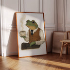 WONDERWALL ‘L’Atelier Fun Collection’ Gentleman Frog – Caffeinated & Classy