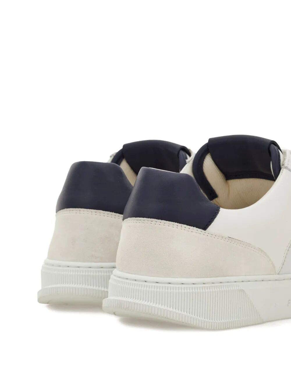 Men Alaska Leather And Suede Sneaker With Gancini Detail