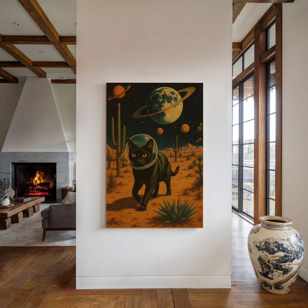 WONDERWALL ‘L’Atelier Fun Collection’ Galactic Drifter – Meow-ter of the Universe