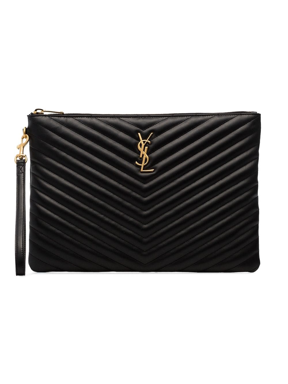 Women Cassandre Matelassé Leather Tablet Pouch
