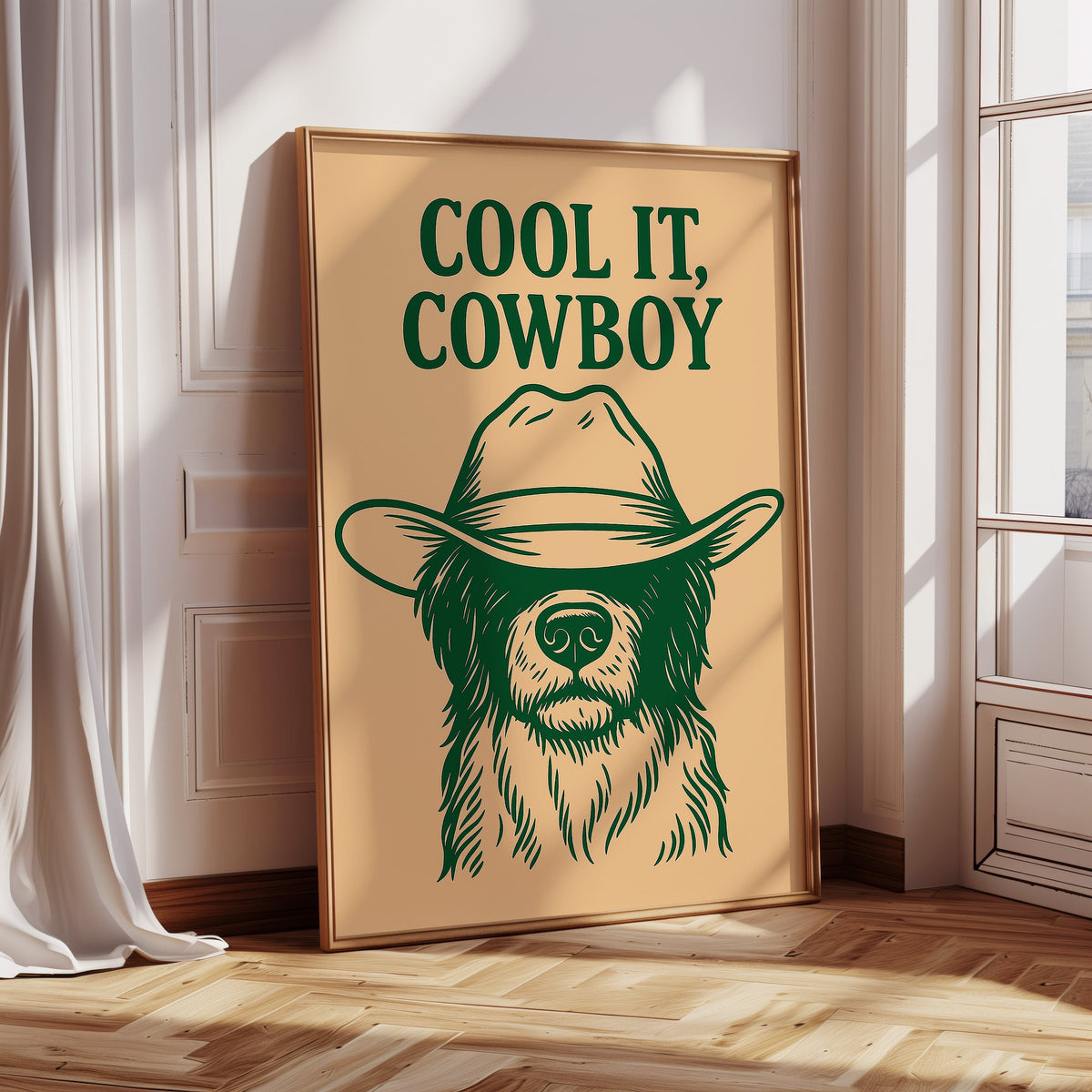 WONDERWALL ‘L’Atelier Fun Collection’ Cool It, Cowboy – Western Sass Meets Doggone Charm