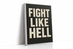 WONDERWALL ‘L’Atelier Fun Collection’ Fight Like Hell Gritty Bold Poster