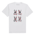Psycho Bunny Plaza Graphic Men T‑Shirt White