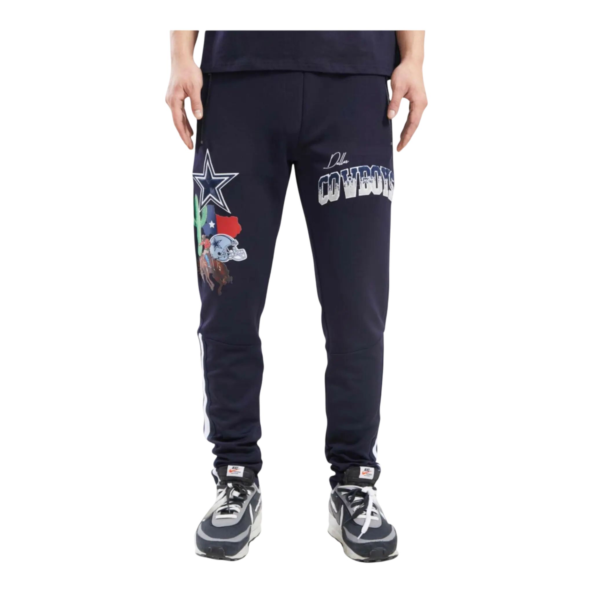 Pro Standard Dallas Cowboys Home Town Men Track Pants Midnight Navy