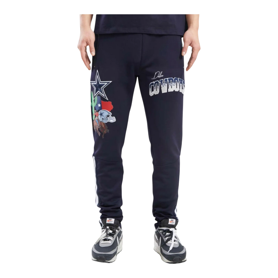 Pro Standard Dallas Cowboys Home Town Men Track Pants Midnight Navy
