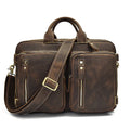 Dublin Leather Backpack Briefcase 2 - in - 1