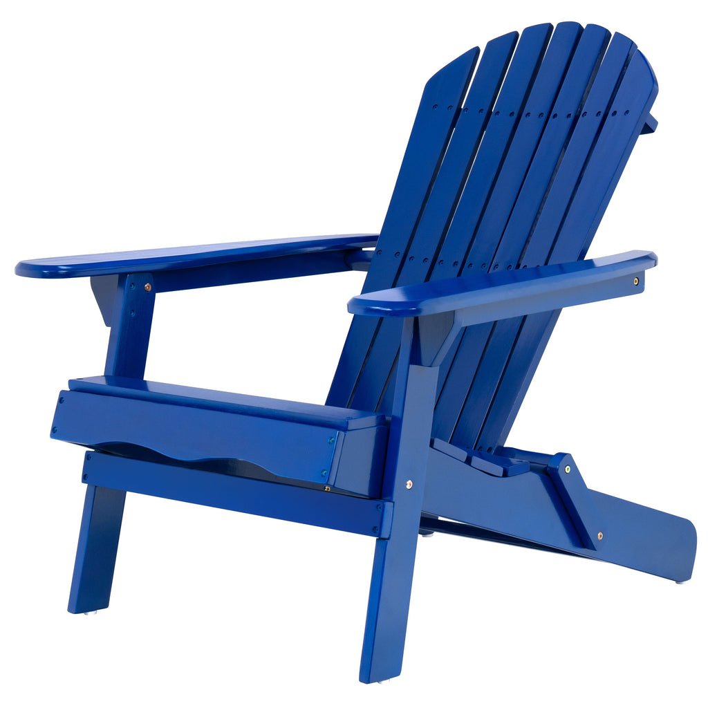 WONDERWALL 'Une Collection' Malibu Adirondack Chair with Foldable Frame - Acacia Wood
