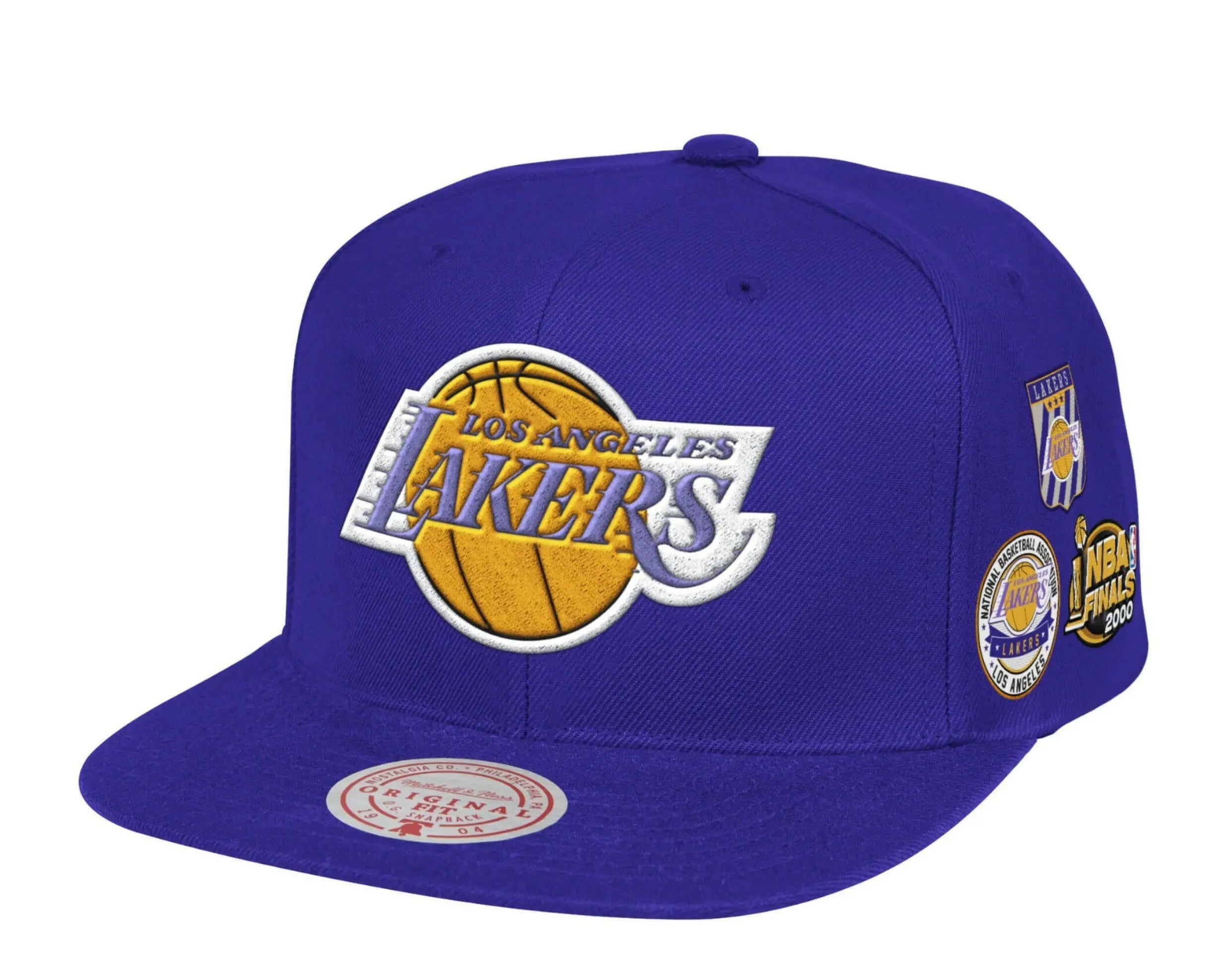 Mitchell & Ness Los Angeles Lakers HWC Finals Men Snapback Hat Purple/Blue