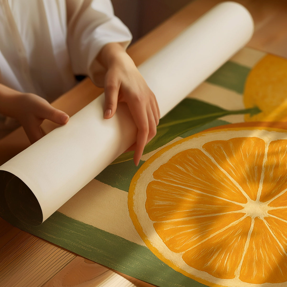WONDERWALL 'L’Atelier Fun Collection' Citrus Club – Juicy but Classy