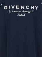 Men Blue T - Shirt With Logo On The Front In Cotton Man