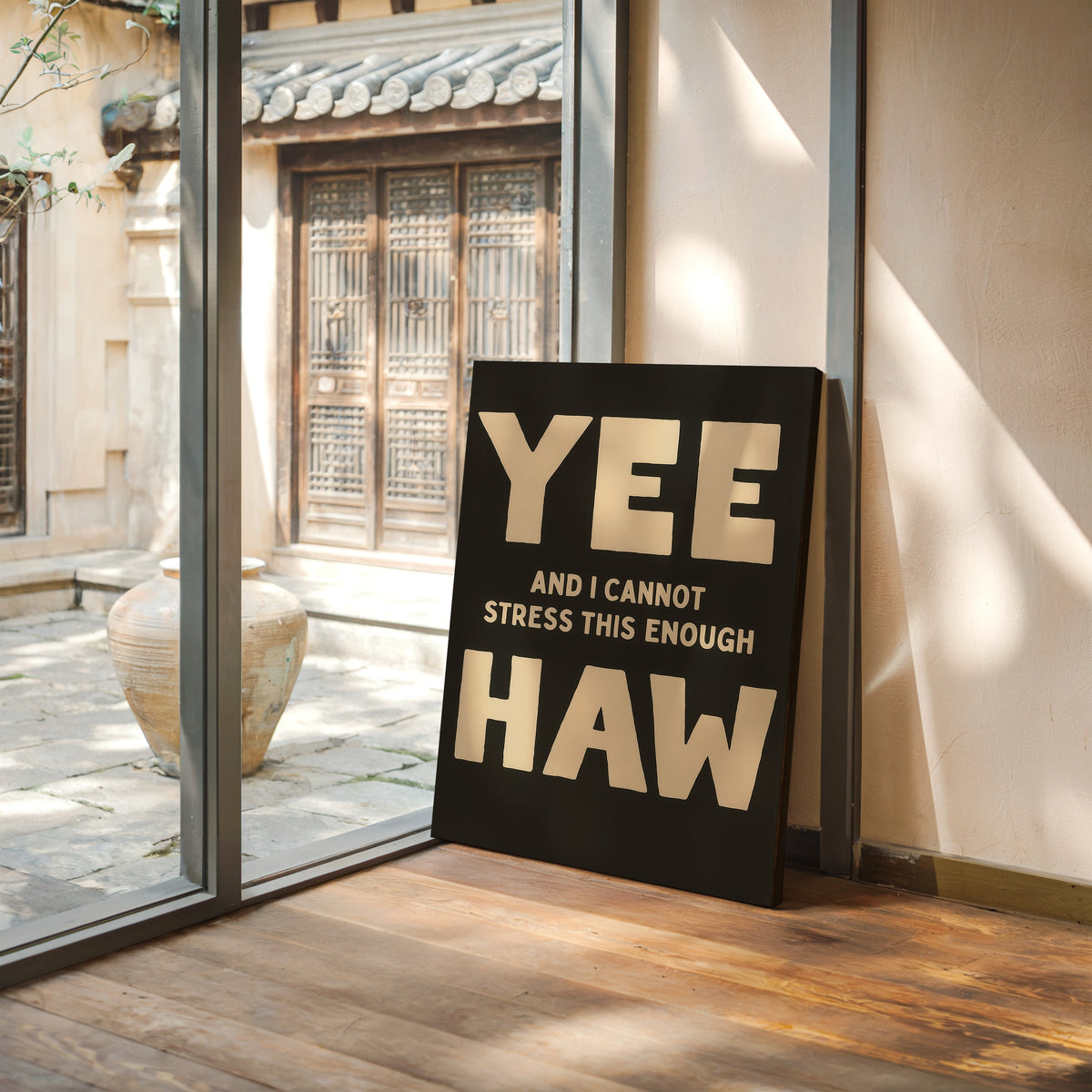 WONDERWALL ‘L’Atelier Fun Collection’ Yee Haw and I Cannot Stress This Enough