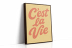 WONDERWALL ‘L’Atelier Fun Collection’ C’est La Vie Retro Wall Art