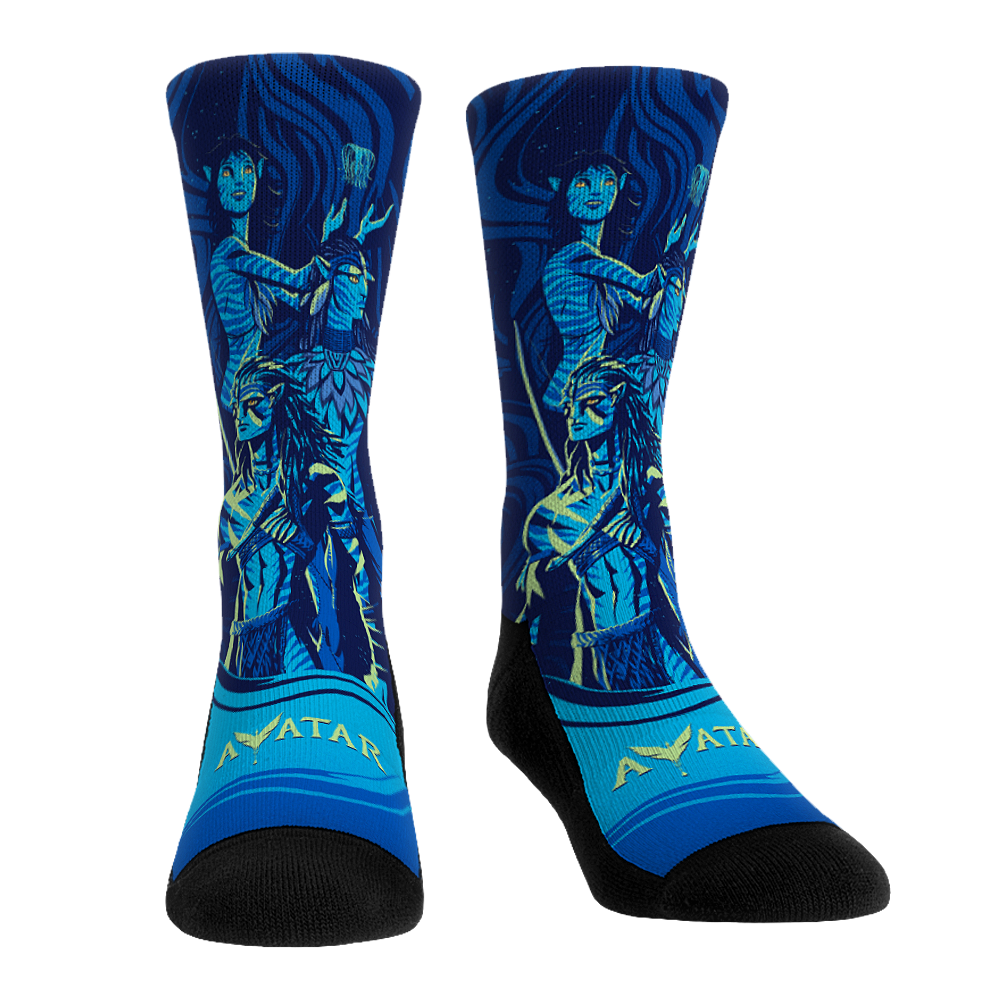 Avatar: Fire and Ash - Sky & Water Crew Socks