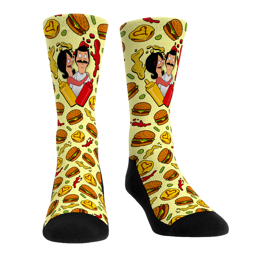 Bob's Burgers - Bob & Linda Crew Socks