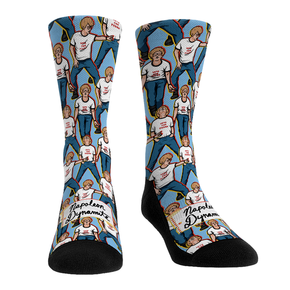 Napoleon Dynamite - Dance All-Over Crew Socks