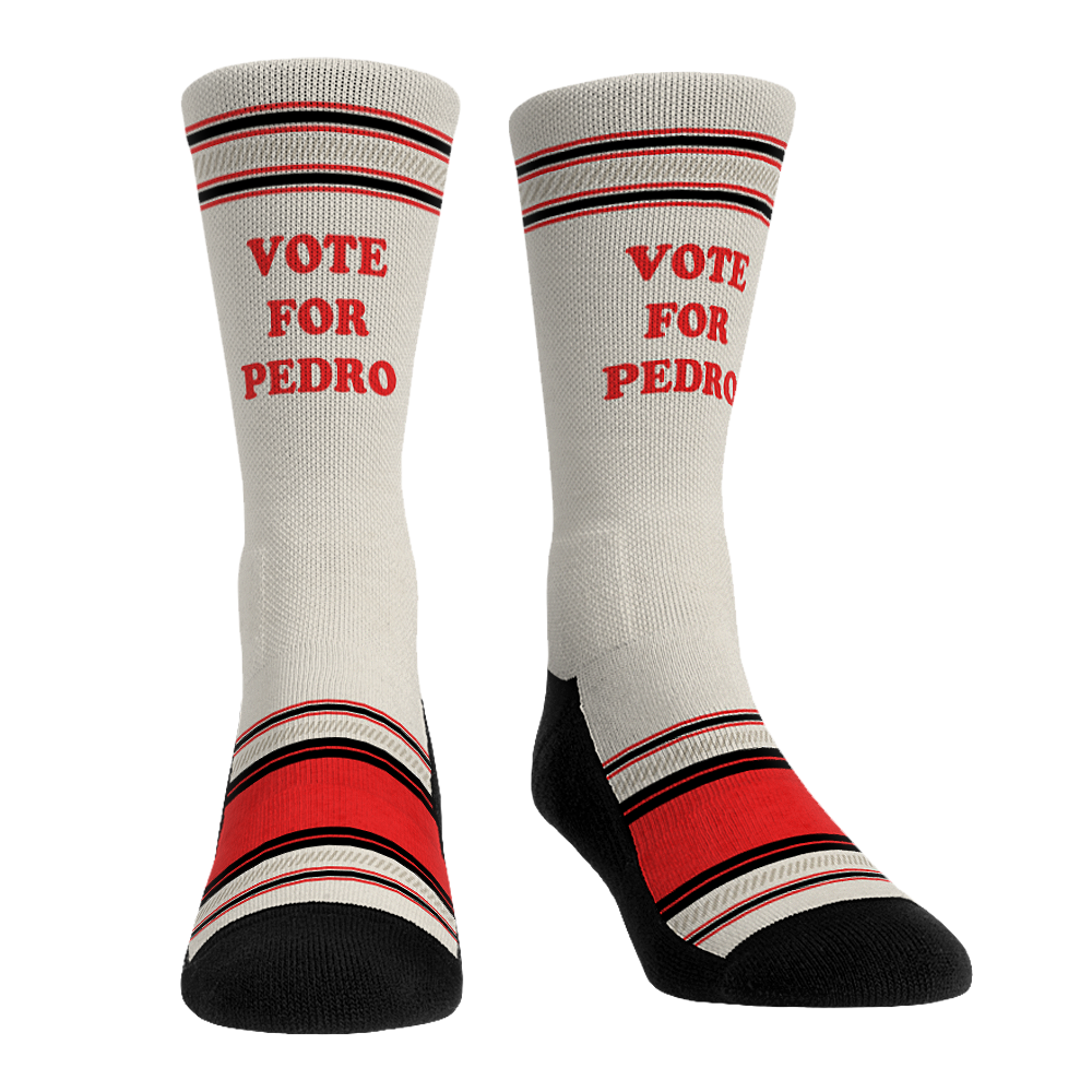 Napoleon Dynamite - Vote For Pedro Crew Socks