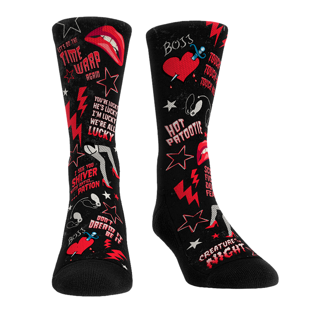 The Rocky Horror Picture Show - All-Over Crew Socks