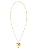 Women Heartbreaker Necklace Gold Base