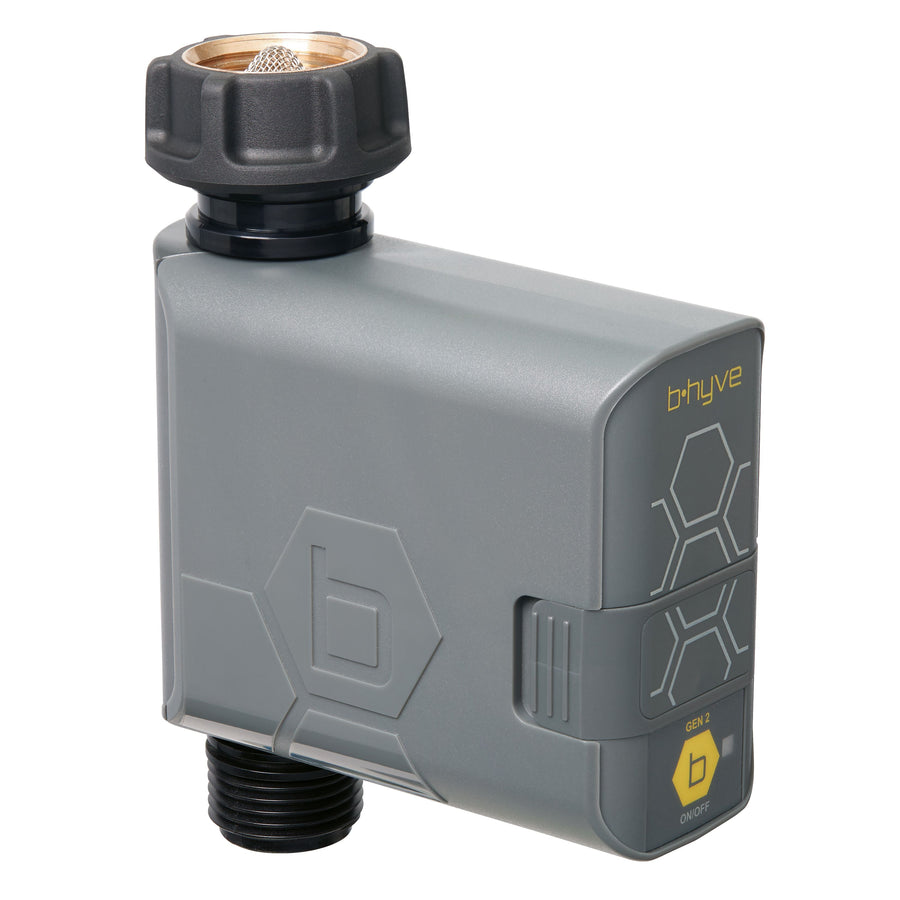 B - hyve Bluetooth 1 - Outlet Hose Faucet Timer | Online Packaging | 90205Z