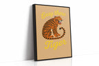 WONDERWALL ‘L’Atelier Fun Collection’ Easy There Tiger Retro Jungle Print