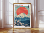 WONDERWALL ‘L’Atelier Fun Collection’ Vintage Mount Fuji – Rising Sun & Cherry Blossoms