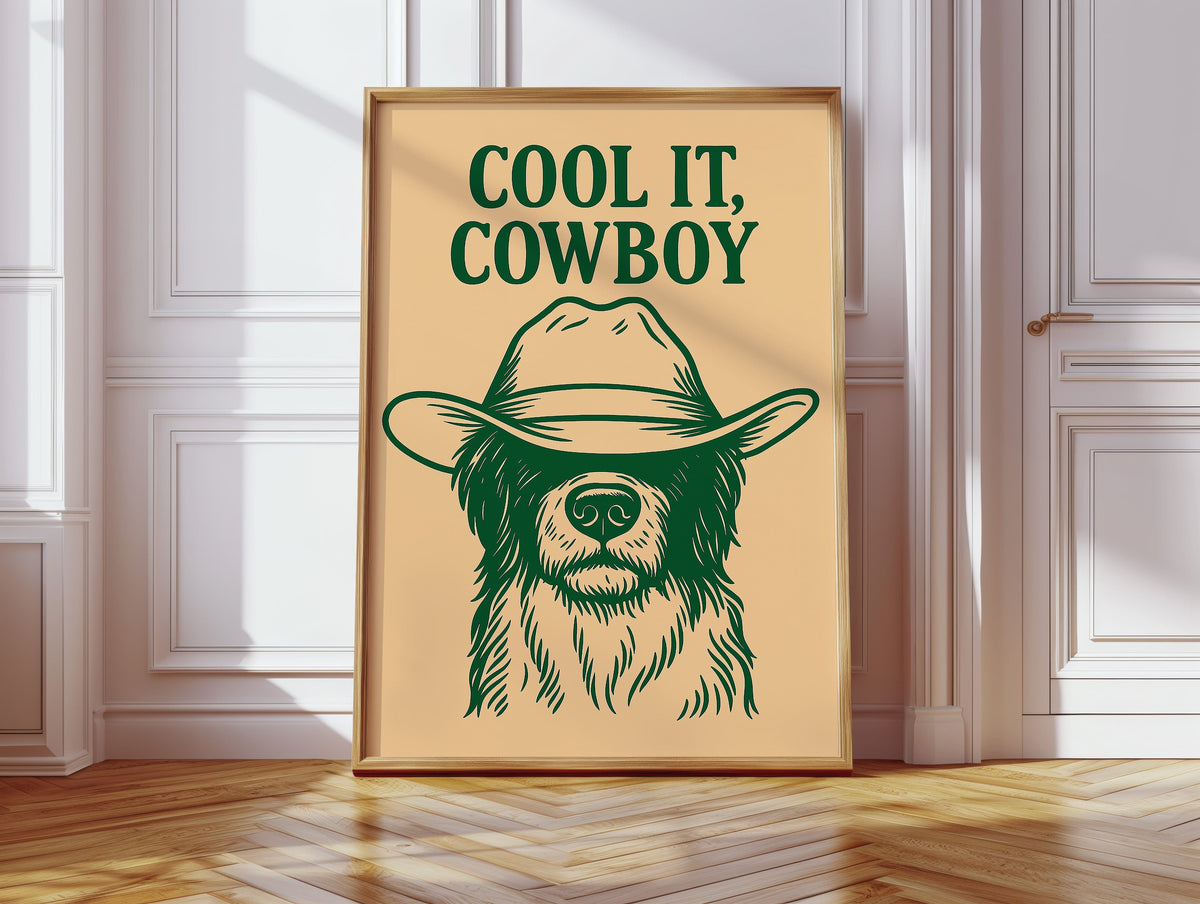 WONDERWALL ‘L’Atelier Fun Collection’ Cool It, Cowboy – Western Sass Meets Doggone Charm