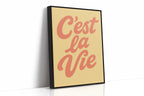 WONDERWALL ‘L’Atelier Fun Collection’ C’est La Vie Retro Wall Art