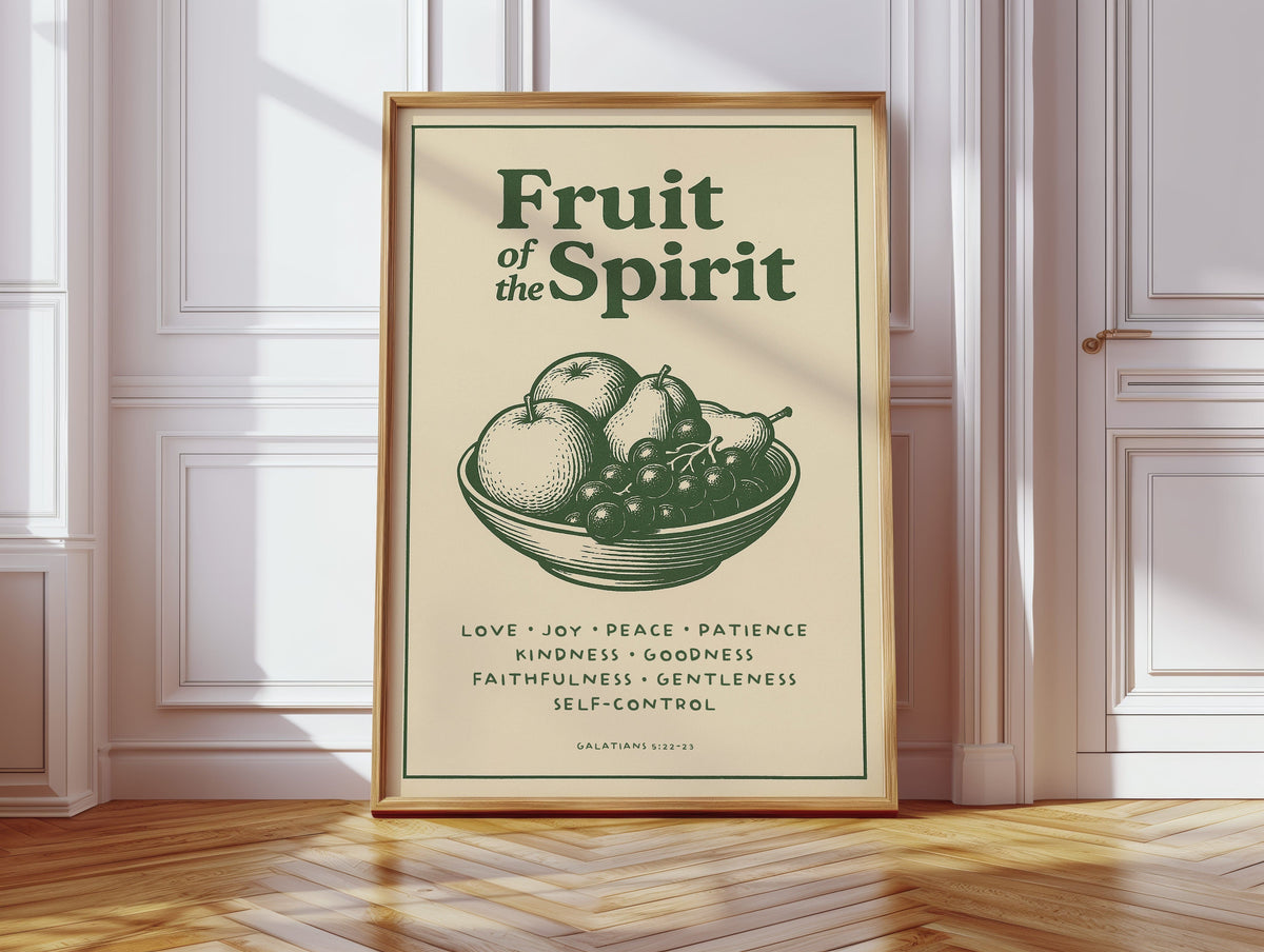 WONDERWALL 'L’Atelier Fun Collection' Fruit of the Spirit Print