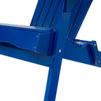 WONDERWALL 'Une Collection' Malibu Adirondack Chair with Foldable Frame - Acacia Wood