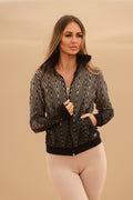 Vail Jacket I Black with Nude