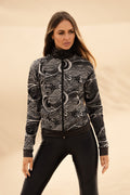 Chanel Jacket I Black with Grey
