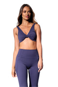 Natalia Sports Bra | Navy