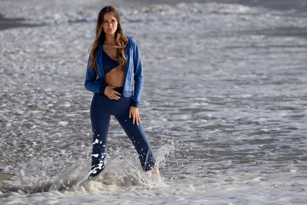 Natalia Sports Bra | Navy