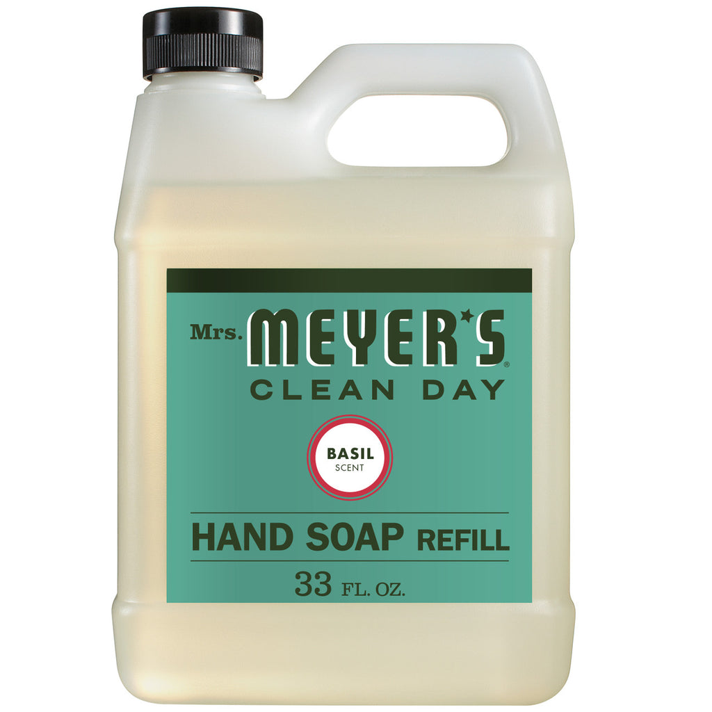Mrs Meyers Liquid Hand Sp Refil Basl (6x33OZ )-0