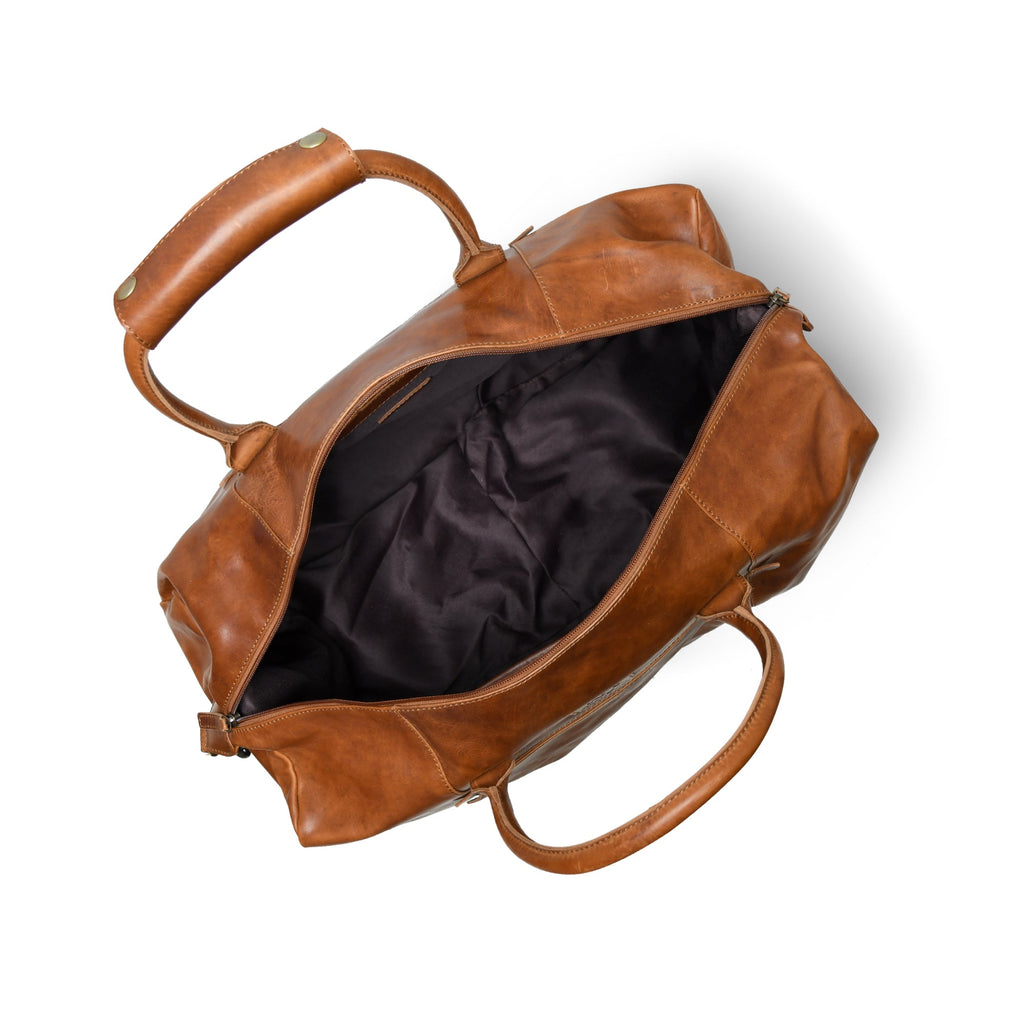 Harbor Leather Trolly Carry - On