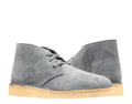 Clarks Originals Desert Coal Men Casual Chukka Boots Blue Suede