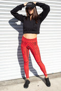 COCO 1/4 Zip Crop Hoodie - Black