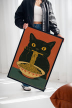 WONDERWALL 'L’Atelier Fun Collection' Ramen Raider – Midnight Noodles, Feline Style