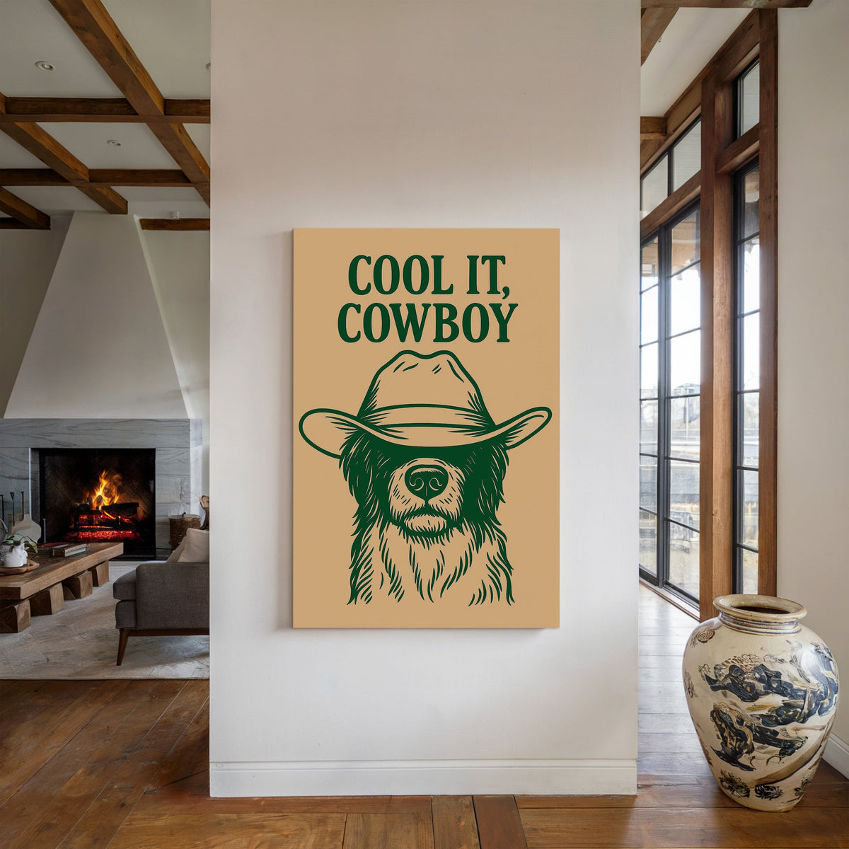WONDERWALL ‘L’Atelier Fun Collection’ Cool It, Cowboy – Western Sass Meets Doggone Charm