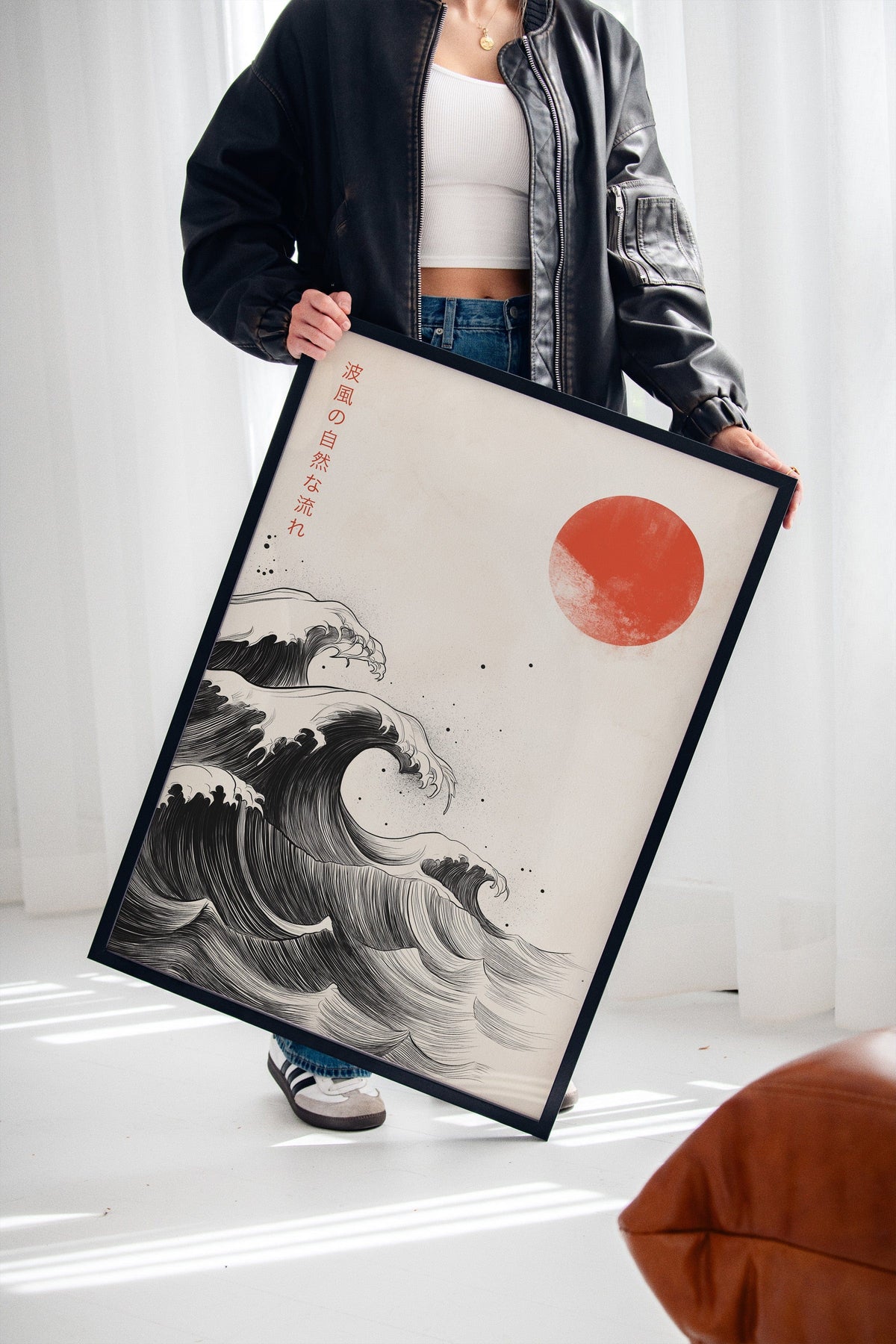 WONDERWALL ‘L’Atelier Fun Collection’ Japanese Ink Waves – The Flow of Nature