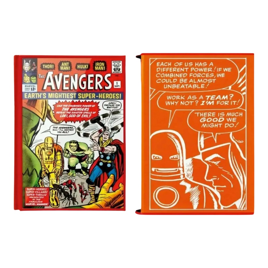 Taschen Marvel Comics Library Avengers Vol. 1 1963–1965 Collector’s Edition Print Book Orange