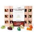 Andy Anand European Dark Chocolate Assortment, 18 pc – Premium Flavor - Inspired Selection, Rich & Intense Gourmet Chocolates, Birthday Gift